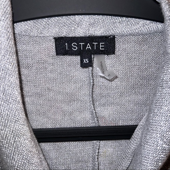 1 State Cross Front Knit Top Metallic - Picture 11 of 13